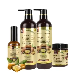 Private Label Hair Shampoo and Conditioner Pure Organic Sulphate Free Moroccan Argan Oil Shampoo Hair Care Products
