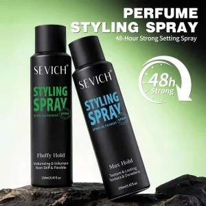 Private Label Hair Styling Spray Professional Hair Styling Supplies Customized Texture Holding Spray for Hair Men