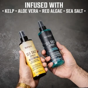 Private Label Hair Texturizing Spray Organic Add Volume and Texture Men Women Beach Hair Styling Sea Salt Hair Spray