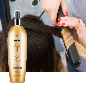 Private Label Heat Protecting Spray Oil Based Hair Styling Hair Thermal and Heat Protectant Spray for All Hair Type