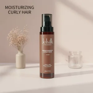 Private Label Herbal Curly Hair Defining Cream Organic All Natural Moisturizing Anti Frizz Styling Strong Hold