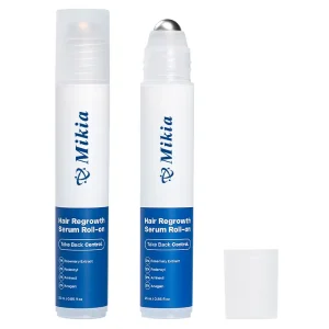 Private Label Herbal Hair Roll-On Serum with Nourishing Rosemary for Scalp Health & Hair Growth