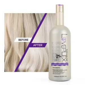 Private Label Keratin Treatment Anti Brassy Hair Color Shampoo Hair Dye Purple Toner Shampoo for Blonde Hair