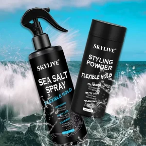 Private Label Long Lasting Beachy Waves Hair Styling Spray Volume Hair Texture Powder Nourishing Leave in Sea Salt Hair Spray