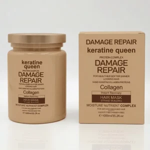 Private Label Moisture Hair Mask Hyaluronic Acid Collagen Keratin Treatment for 4C Kinky Hair Natural Sulfate Free