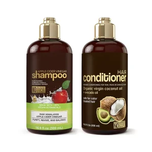 Private Label Moisturizing Anti Dandruff Nourishing Gel Shampoo & Conditioner Hair Care Set for Women