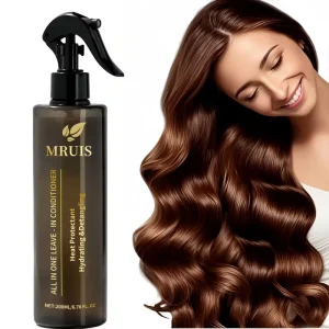 Private Label Moisturizing Leave In Conditioner Hair Sprays Hydrating & Detangling Boost Shine Heat Protectant Spray for Hair