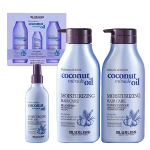 Private Label Natural Hair Care Products Hair Spray Repairing Leave in Treatment Miracle Coconut Oil Shampoo for Damaged Hair