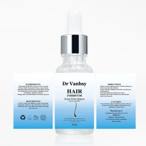 Private Label Natural Hair Growth Inhibitor Permanent Remove Hair Spray Removal Serum for Men and Women