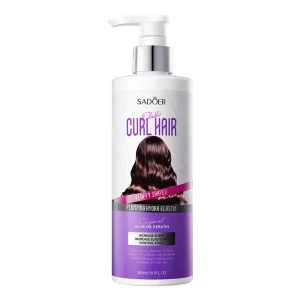 Private Label Natural Hair Styling Products Moisturizing Plumping Curly Hair Volumizing Styling Elastin
