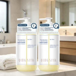 Private Label Natural Herbal Organic Keratin Moisturizing Hydrating Deep Repairing Damaged Hair Conditioner Set