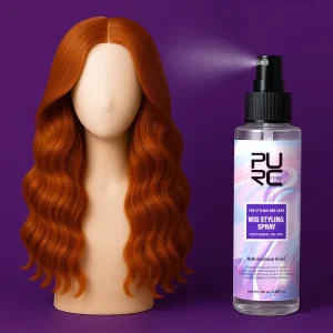 Private Label Natural Multi Functional Wig Styling Spray for Synthetic Hair or Human Hair Wig Care Products