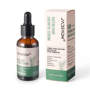 Private Label Natural Organic Hair Essential Oil Serum Fast Anti Loss and Regrowth Treatment with Biotin for Hair Growth