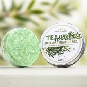 Private Label Natural Organic Plant Teatree Fragrance Herbal Extract Hair Care Shampoo Soap Hair Strengthening Nourishing