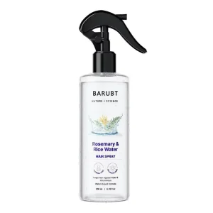 Private Label Natural Rosemary & Rice Water Hair Growth Spray Soft & Smooth Hair Control Hairfall Hair Regrowth Treatment Spray