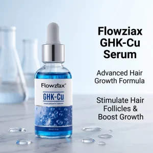 Private Label Natural Scalp Treatment Ghkcu Serum Dht Blocker Ghk cu Copper Peptide for Hair Regrowth