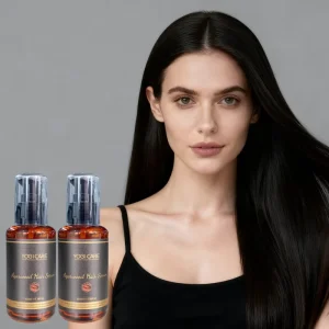 Private Label Nature Agarwood Extract Moisturizing Hair Serum Deep Repairing Daily Care Hair Serum Bulk