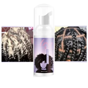 Private Label No Watery Rich Foam Hair Shining Mousse Foam Wrapping for Braids