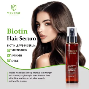 Private Label OEM Anti Hair Loss Biotin Scalp Care Moisturizing Hair Serum Manufacturer