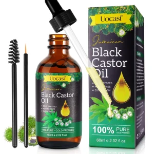 Private Label OEM Hair Treatment Jamaican Black Castor Oil Natural Organic Cold Pressed Castor Oil for Hair Growth
