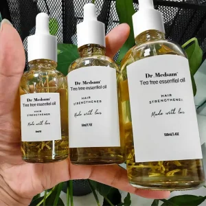 Private Label OEM ODM Pure Plant Formula Dropper Hair Serum Tea Free Essential Oil