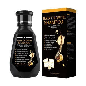 Private Label Organic Biotin Shampoo for Hair Growth Anti Hair Loss Formula Strengthening Hair Roots Repairing for Men and Women