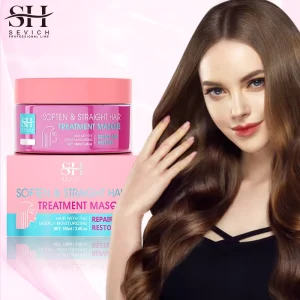 Private Label Organic Coconut Oil Hair Treatments Mask Deep Cleansing Repair Damaged Dry Hair Straightening Hair Mask