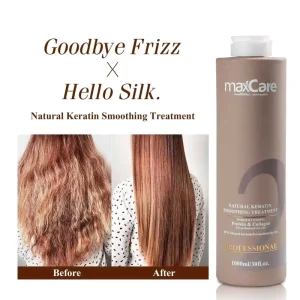 Private Label Organic Herbal Keratin Treatment Professional Salon Straightening Smoothing Hair Repairing Nourishing Moisturizing