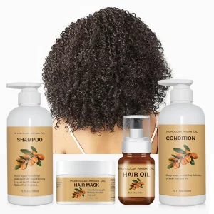 Private Label Professional Hair Care Set Organic Argan Oil Shampoo and Conditioner Set