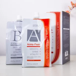 Private Label Professional Hair Styling Products Keratin Treatment Perm Lotion Rebonding Hair Straightening Cream