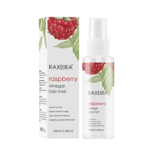 Private Label Raspberry Vinegar Hair Mist Spray Hair Repairing Strengthen Moisturize Thicken Hair Sprays Treatment