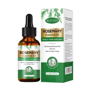 Private Label Rosemary Essential Oil Hair Care Growth Oil Peppermint Herbal Anti Hair Loss Serum