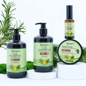 Private Label Rosemary Shampoo Anti Hair Loss Mint Shampoo and Conditioner Tea Tree Oil Scalp Care for Thicker Regrowth Shampoo