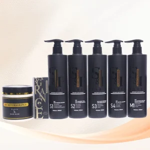Private Label Salon Use Hair Treatment Set Hair Care Products Shampoo Conditioner Argan Oil Organic Hair Care Set