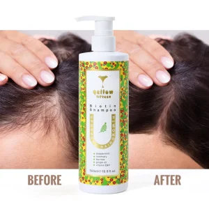 Private Label Scalp Healthy Very Lightweight Parabens Free Silicone Free Green Tea Shampoo for Regrowth