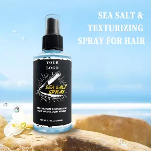 Private Label Sea Salt Hair Spray with Medium Hold High Shine Sea Salt Spray for Men Customized Formulation