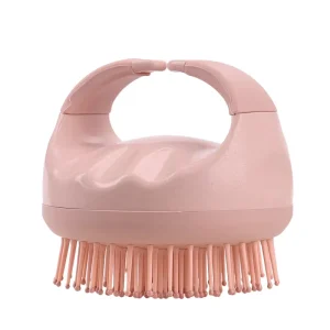 Private Label Self Cleaning Detangling Hair Brush Scalp Massager for Hair Growth Comfortable Plastic Handle for Women at Home