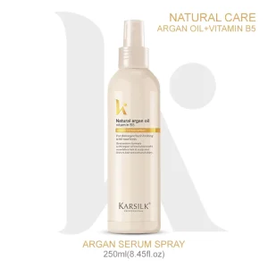 Private Label Silkening Mist Heat Protectant Spray for Hair Smooth Anti Frizz Leave in Conditioner Hair Detangling Spray