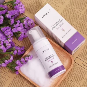Private Label Skin Moisturizing Smooth Foaming Face Wash Makeup Remover Facial Cleanser Mousse