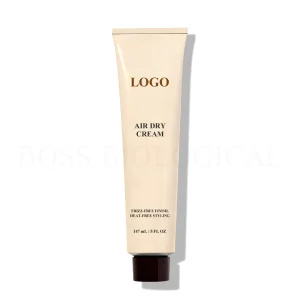 Private Label Smoothing Air Dry Cream for Hair Frizz Control Hair Care Product Weightless Styling Cream