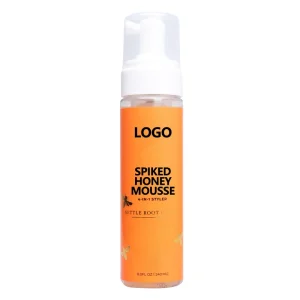 Private Label Strong Hold Herbal Curly Honey Hair Styling Foam Mousse Alcohol Free Cruelty Free Wrap Me Foaming Curl Mousse