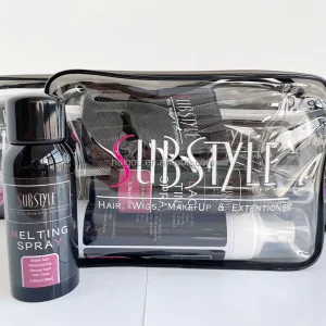 Private Label Strong Hold Quick Dry Hair Spray Invisible Finishing Holding Spray Protects Edge Glueless Wig Lace Melting Spray
