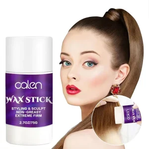 Private Label Strong Non Flaky Hold Hair Control Cream Flyaway Wax Stick for Hair Extensions and Frizzy Hair