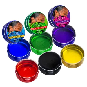 Private Label Styling Stick Perfumed Strong Hold Edge Control Hair Wax for Men Women