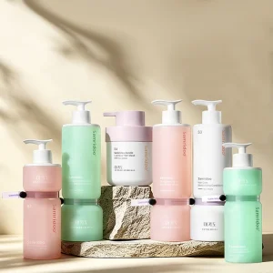 Private Label Sulfate Free Shampoo and Conditioner Set Organic Herbal Moisturizing Hydrating Smoothing Hair Care Kit