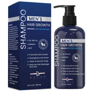 Private Label Vegan Hair Care Loss Shampoo Regrowth Thinning Hair Thickening Biotin Hair Growth Shampoo