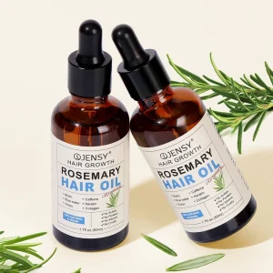 Private Label Vegan Nourishing Hair Repairing Scalp Care Rosemary Essential Oil Anti Hair Loss Serum Hair Growth Oil