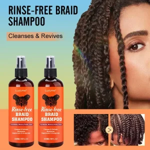 Private Label Washing Free Shampoo Spray Refreshing Dry Shampoo Locs Twists Braid No Rinse Hair Shampoo