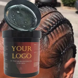 Private Label Wave Pomade Hair Growth Edge Control Wave Pomade with Shea Butter for Oil Man Pomade Kit Shea Butter Hair Wxa