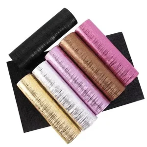 Private Labels Embossed Pre cut Highlight Pop up Hairdressing Foil Sheets for Hair Salon